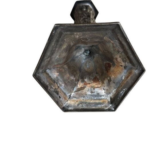 Vintage Pair of Jennings Brothers JB Art Nouveau Metal Candlestick Holders 12" P - Picture 10 of 15